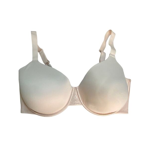 Vanity Fair Bra 40DDD Radiant Pink Full Figure Lightly Lined Smoothing Underwire - Picture 1 of 7